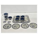 Early Metal Child's Tea Set