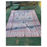 Pink and White Quilt