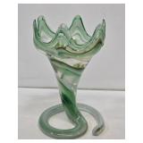 Hand Blown Art Glass Vase