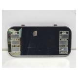 1950's Automobile Visor Mirror with Service Record