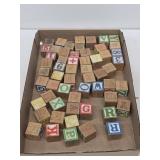 Early Wooden Child's Blocks
