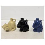 Uhl Pottery Miniature Figural Jugs