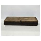 Primitive Wooden Lift Top Tool Box