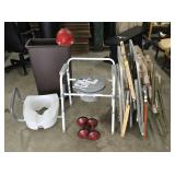 Folding Lawn Chairs, New Toilets and More