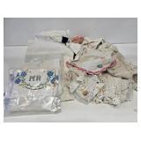 Vintage Doilies and Embroidery Work