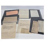 Early 1900's Railroad Ephemera