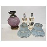 Victorian Style Table & Vanity Lamps