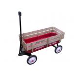 Radio Flyer Metal Wagon with Wood Sides