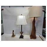 3 Table Lamps