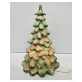 Vintage Christmas Tree Blow Mold