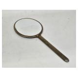 Art Deco Brass Ladies Dressing Mirror