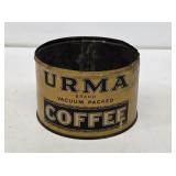 Early Urma Coffee Advertising Tin