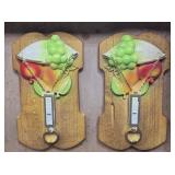 2 Chalk Wall Plaques from Corydon, IN