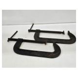 (2) 10' Cincinnati Tool Co. C Clamps