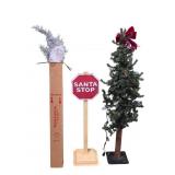 Vintage Christmas Trees & Decor