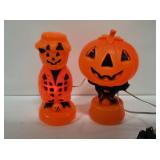 2 Halloween Blow Molds