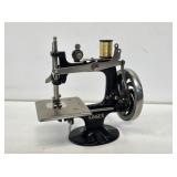 Early Miniature Cast Iron Singer Sewing Machine