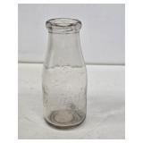 Ewing's Dairy Embossed 1 Pint Milk Bottle