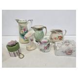 Early Hand Painted China Items