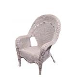 Large Wicker Arm Chair