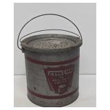Falls City No.8 Metal Minnow Bucket