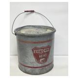 Large Falls City Aero No.430 Metal Minnow Bucket