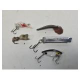 5 Early Lures South Bend Super Duper 509