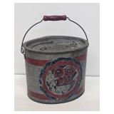 Old Pal Oval Metal Minnow Bucket