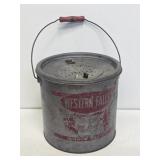 Western Falls Metal Minnow Bucket