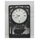 Cast Metal Wall Clock