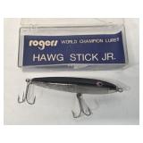 Rogers Hawg Stick Jr. Lure with Case