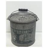 Sturdibilt Metal Minnow Bucket