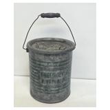 Green River Metal Minnow Bucket