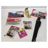 Assorted Soft Baits and Tackle
