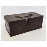 Early Falls City Metal Tackle Box with Tray