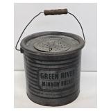 Green River Metal Minnow Bucket