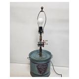 Falls City Metal Minnow Bucket Lamp