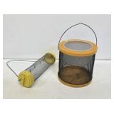 2 Vintage Cricket Cages