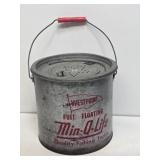 Westpoint Min-O-Life Metal Minnow Bucket