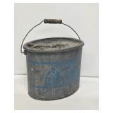 Sport King Oval Metal Minnow Bucket