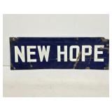 New Hope SSP Sign