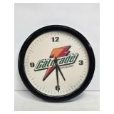Gatorade Plastic Battery Clock