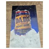 Dad's Root Beer Lexan Sign