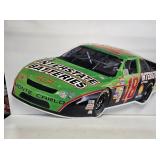 Interstate Batteries Nascar Embossed Metal Sign