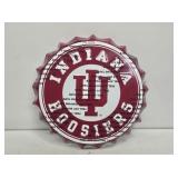 New Indiana Hoosiers Bottle Cap Sign