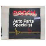 Bosch Auto Parts Embossed Metal Sign