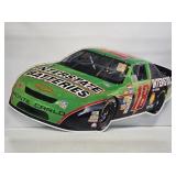 Interstate Batteries Nascar Embossed Metal Sign