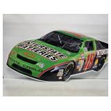 Interstate Batteries Nascar Embossed Metal Sign