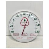 Earth First Round Advertising Thermometer