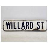 2 Willard St. SSP Street Signs with Bracket